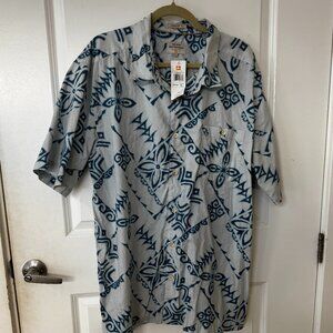 NWT Quiksilver Waterman Collection "Moonlit Mile" Shirt - XXL